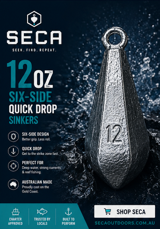 Six-Side Quick Drop 12oz Snapper Pack — 13 sinkers